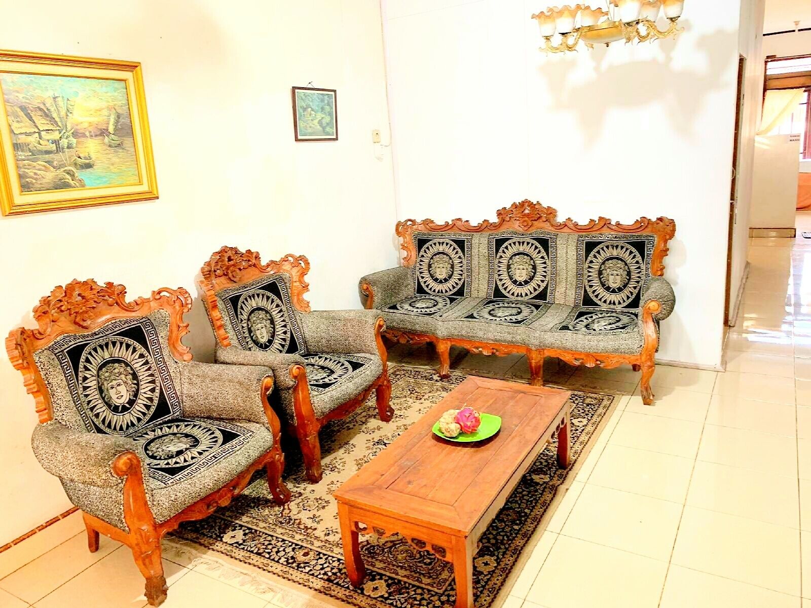 Khu tiếp khách ở sảnh