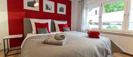 2 soveværelser, strygejern/strygebræt, weekendseng, gratis Wi-Fi