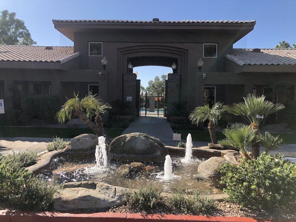 Enceinte de l’hébergement