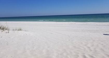 BEACHFRONT!!! You can't get any closer to the Gulf!