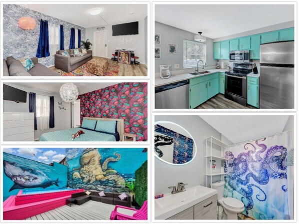 3 bedrooms, iron/ironing board, WiFi, bed sheets