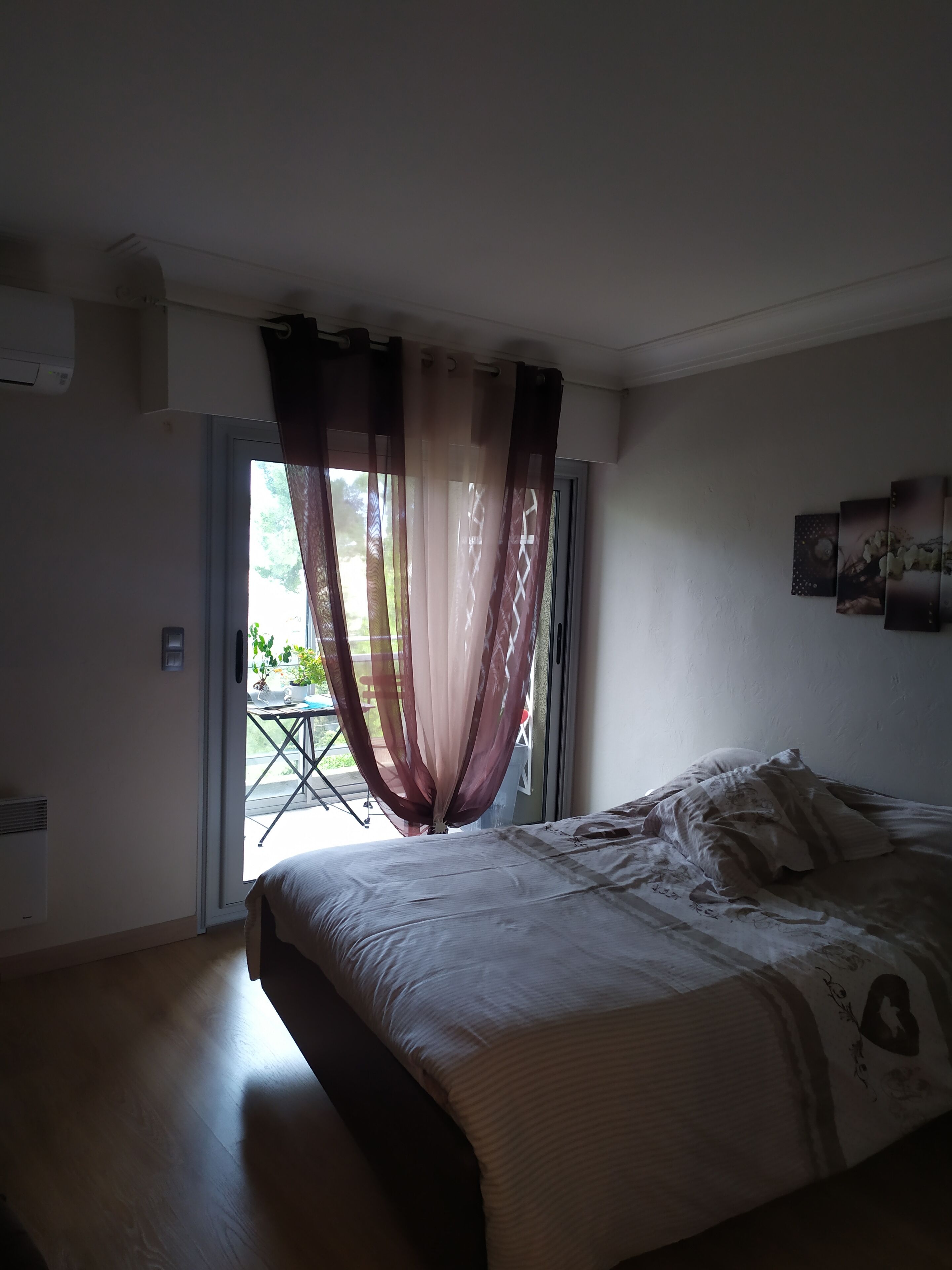 2 chambres, fer et planche à repasser, draps fournis