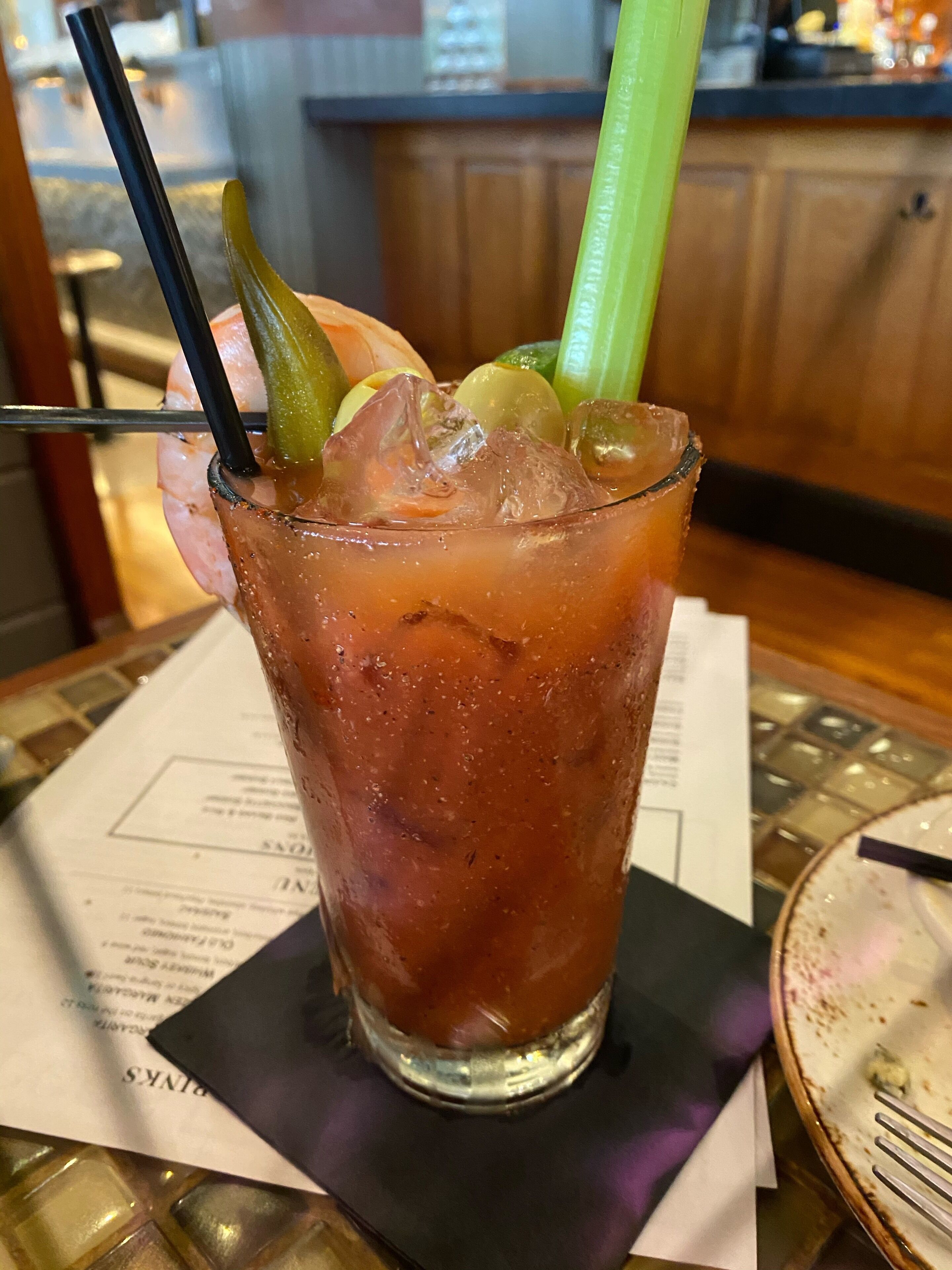 Bloody Mary at McAdoo's. 