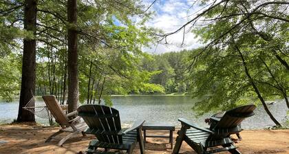 Lakeside home. Fishing, paddle boarding, swimming, and easy lake fun.