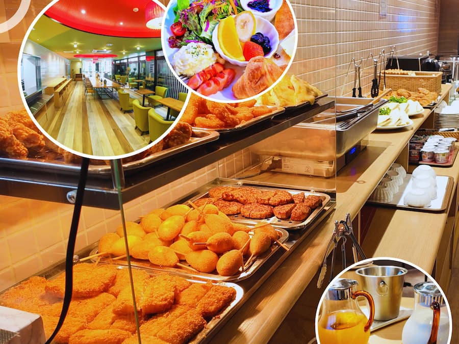 Breakfast buffet