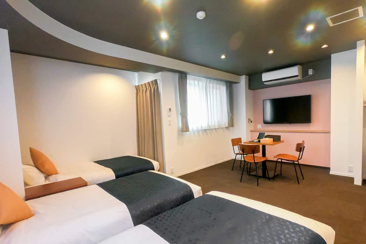 Superior-Apartment | 2 Schlafzimmer, Schreibtisch, laptopgeeigneter Arbeitsplatz