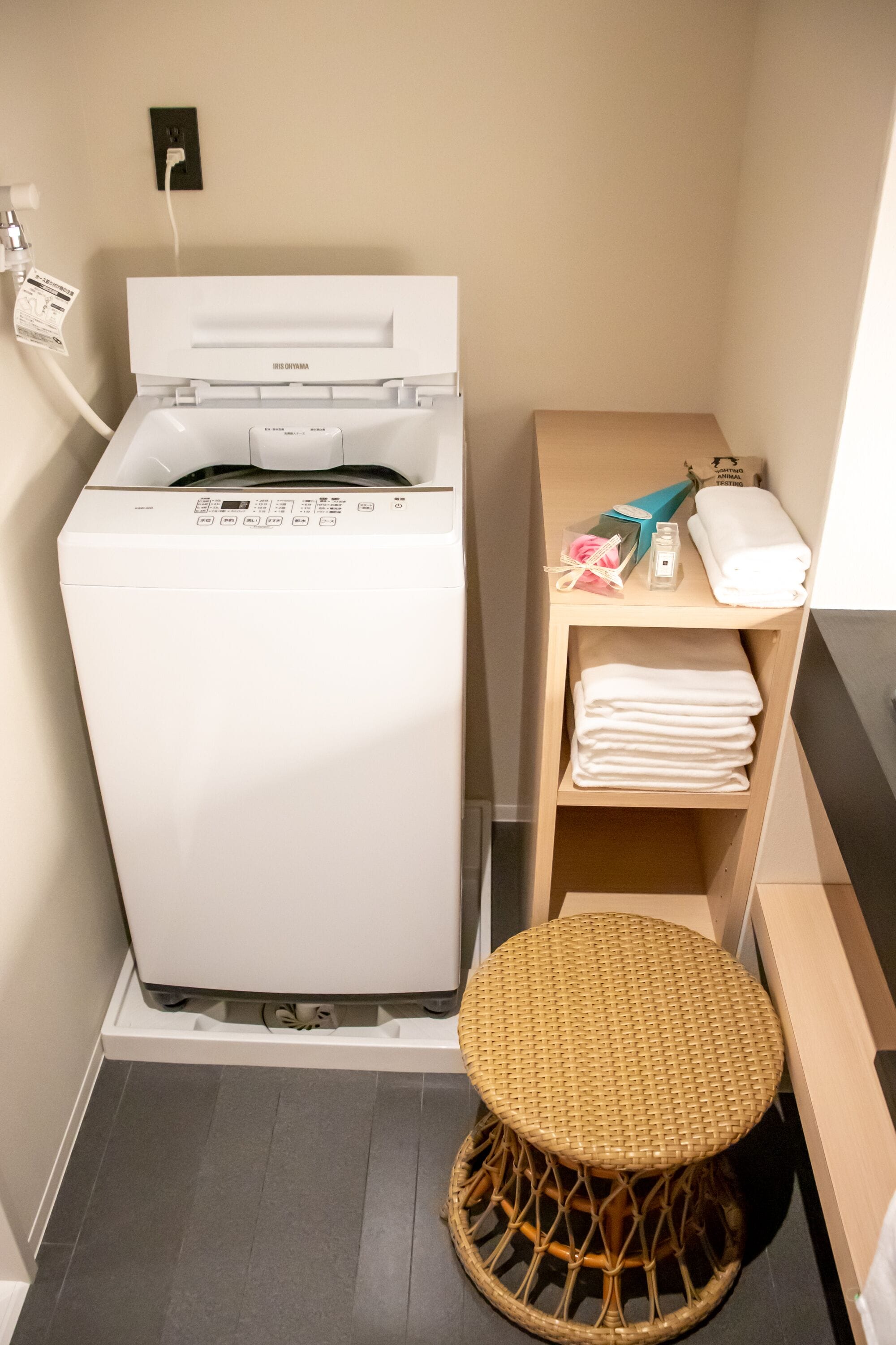 deluxe suite | laundry