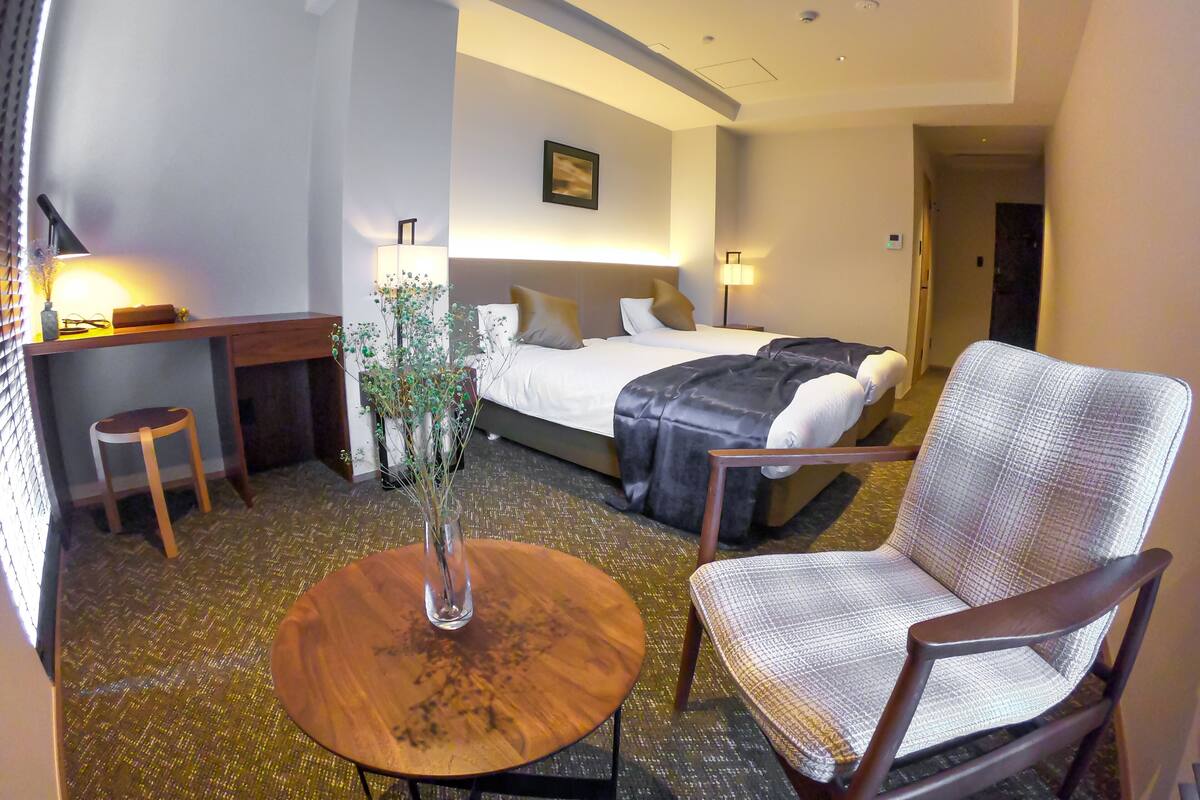 Superior Twin Room | Desk, laptop workspace, soundproofing, WiFi (free)