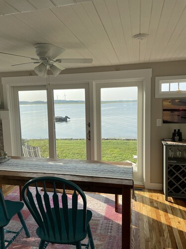 Waterfront directly on ocean 