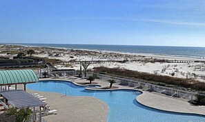 Indoor pool, outdoor pool