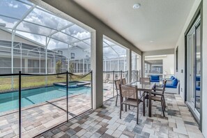 A heated pool - Lovely 7Bd Pool Spa Gm Hm Champions Gate-780DSD (Davenport)