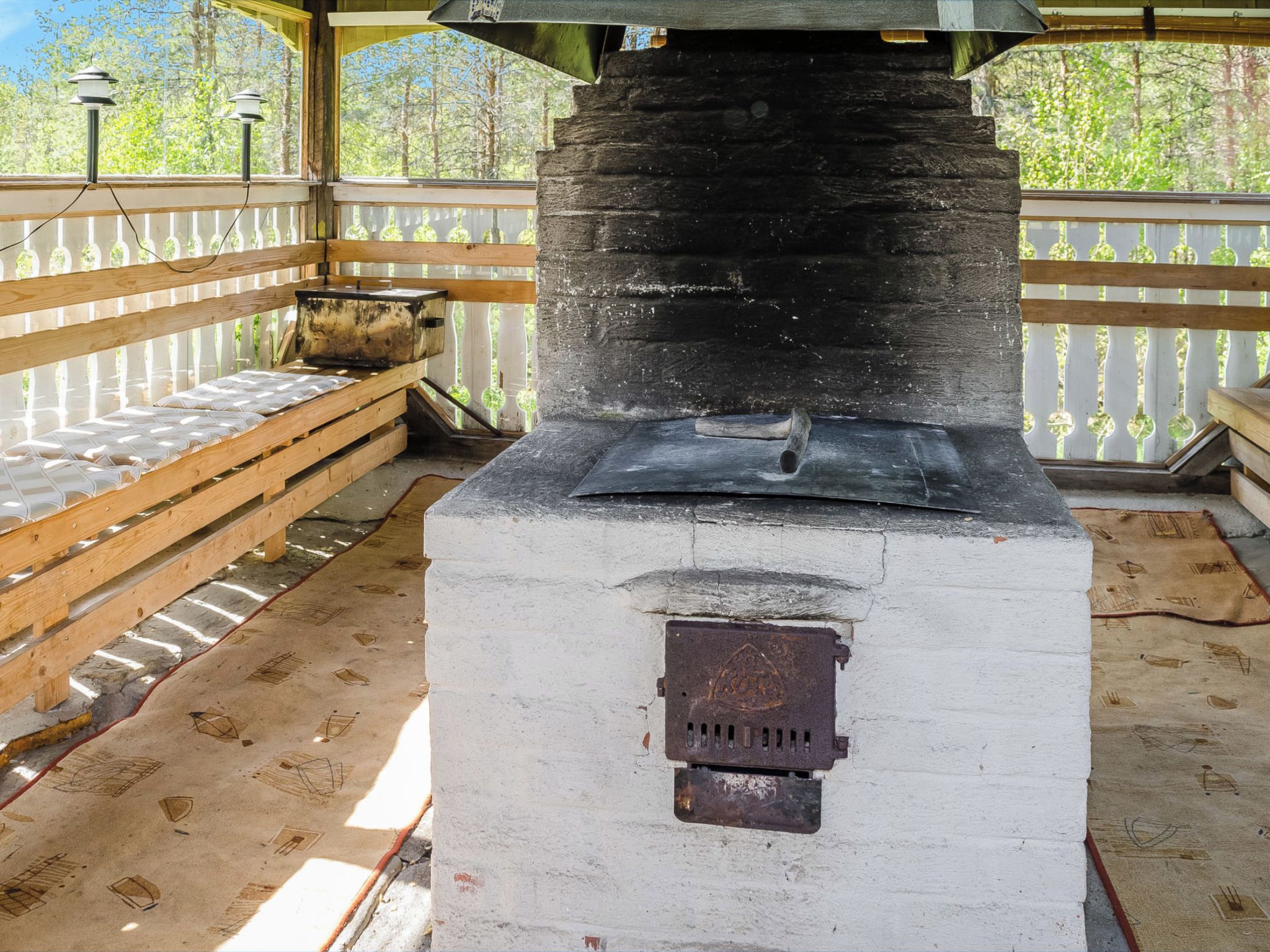 Enceinte de l’hébergement