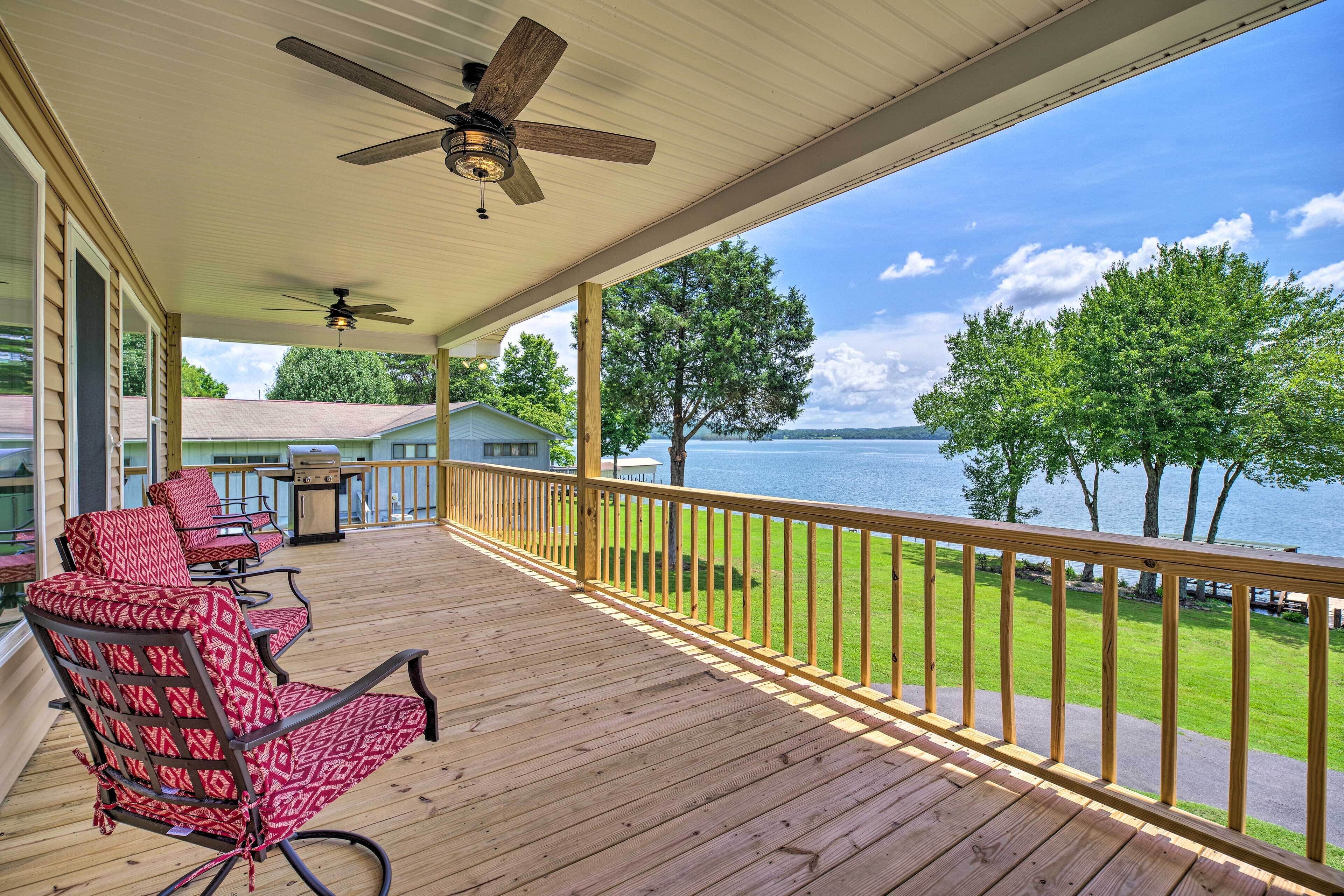 Watts Bar Lake Escape: Private Boat Dock + Ramp!