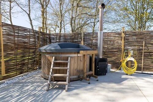 Luxury detached vacation home with sauna close to Knokke, Bruges and Cadzand