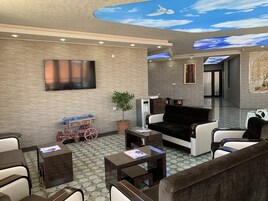 Sala de estar en el lobby