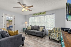 Smart TV, video games, DVD player, foosball - Sand Castle ~ 3-Story Beach Retreat with Heated Pool, Tiki Bar & Dual Game Rooms (Panama City Beach)