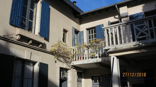 town center villa with garden