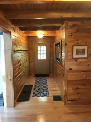 Interior - Log Cabin Retreat - Chester, VT 25 Acres + State Forest Access (Chester)