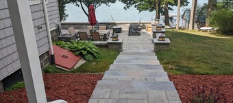 Beautiful home with 180' of Lakefront!