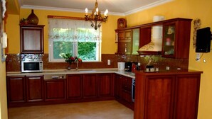 Full-sized fridge, oven, stovetop, toaster oven - Tatiana (Zakynthos)