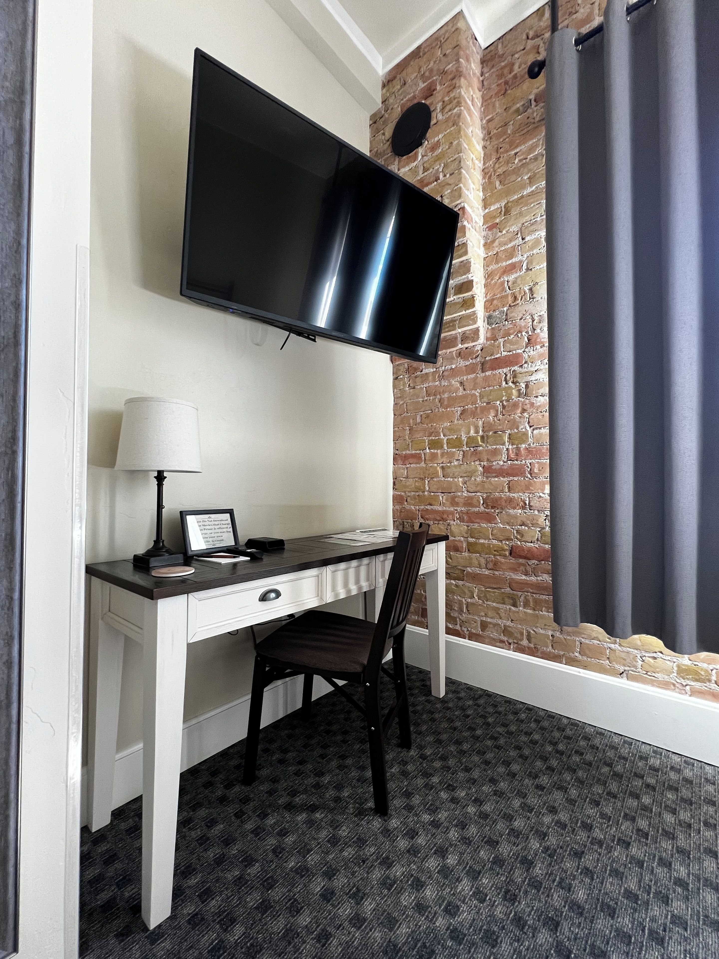 deluxe room | premium bedding, pillow-top beds, desk, laptop workspace