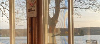 Welcome to our inviting all-season Lakefront Retreat near Lily Dale and Fredonia