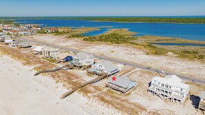 Exterior - Beachfront Retreat | Screened Porch | Pet Friendly | West Beach (Gulf Shores)