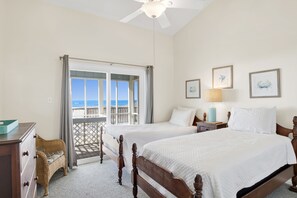 4 bedrooms, iron/ironing board, free WiFi, bed sheets - Beachfront Retreat | Screened Porch | Pet Friendly | West Beach (Gulf Shores)