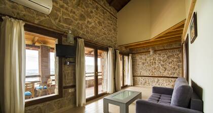 Two floor apartment with gorgeous sea view.