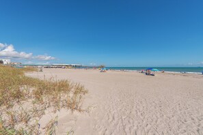 On the beach
