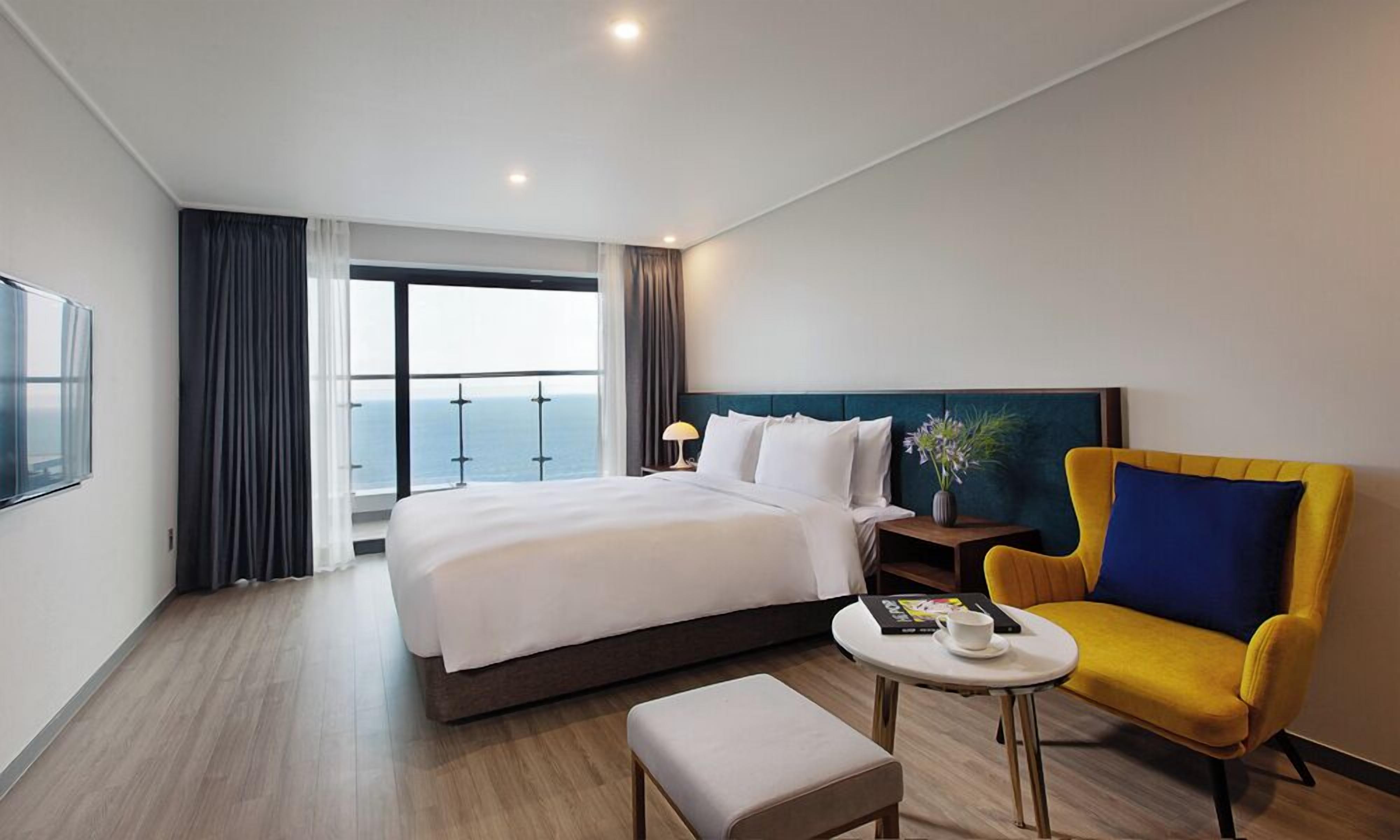 Ocean Deluxe Double | 特色装修、特色家居、隔音、免费 WiFi