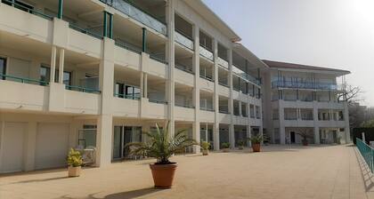 Appartement à Ciboure avec piscine chauffée et parking privé