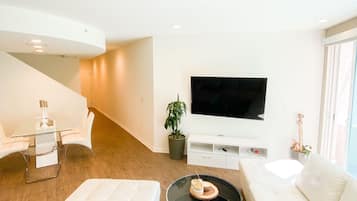 TV, table tennis, video library