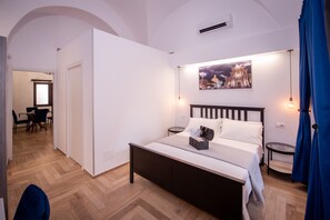1 bedroom, premium bedding, memory-foam beds, desk - Giuseppe Verdi Luxury Apartments (Catania)
