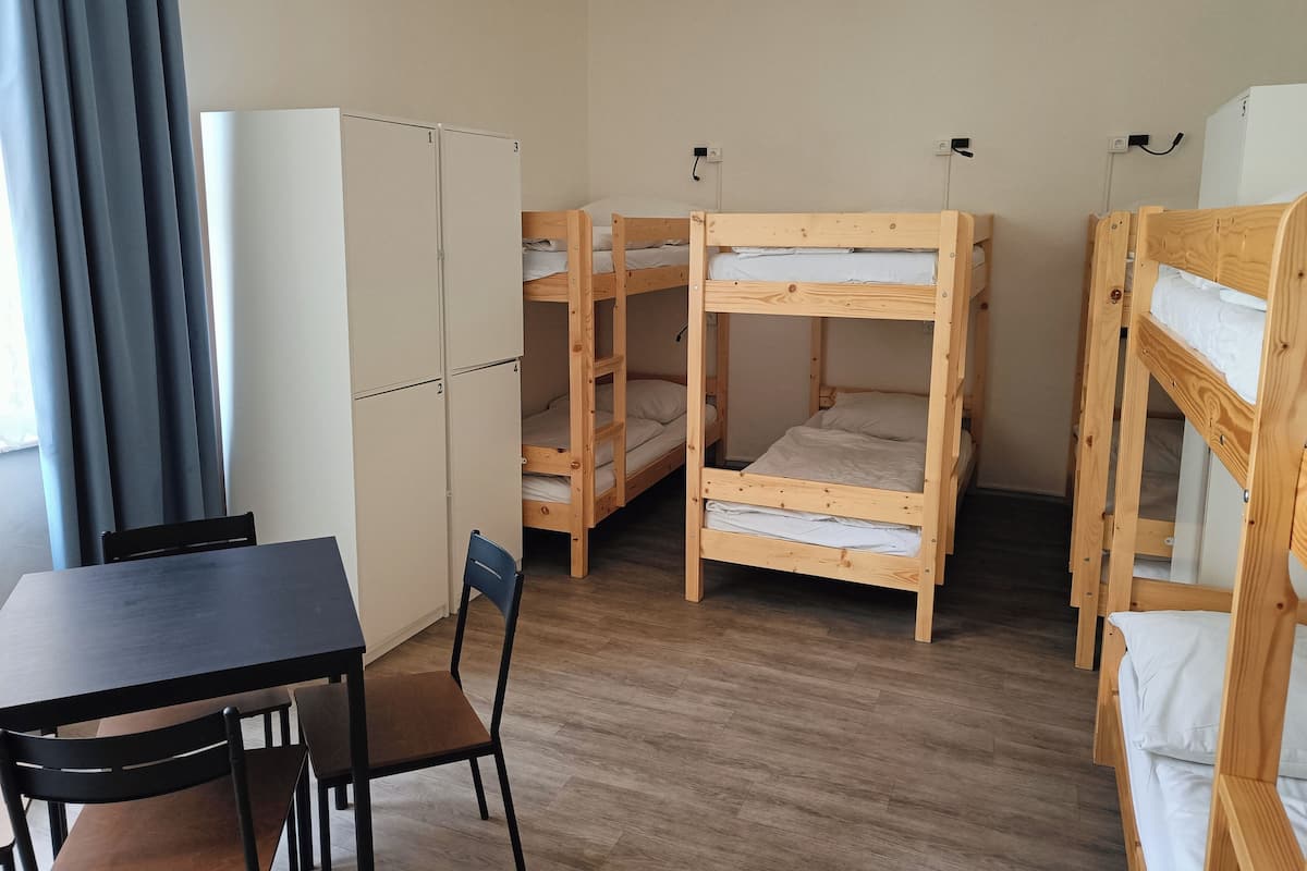 Basic Shared Dormitory, Women only (10-Bed, Bathroom/Kitchen shared) | Free WiFi, bed sheets