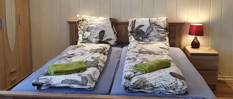 2 Schlafzimmer, WLAN, Bettwäsche