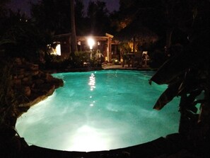 Outdoor pool, a heated pool - Tropical Resort Style Compound (Dickinson)