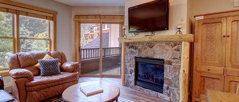 Appart'hôtel, 1 chambre | Coin séjour