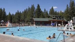 Pool - Tahoe Donner Pinnacle Loop Mountain 5 Bedroom Home by RedAwning (Truckee)