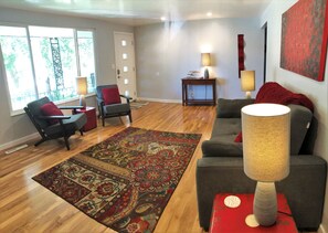 House, Multiple Bedrooms | Living room | Flat-screen TV - Millcreek 7 Bedroom Home by RedAwning (Salt Lake City)