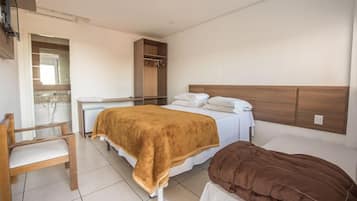 Sistema de insonorizaciĂłn, wifi gratis y ropa de cama