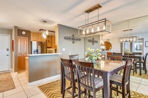 Condo, 2 Bedrooms | Private kitchen | Fridge, microwave, oven, dishwasher - DP 202C Recently renovated 2 bedroom condo near Destin Harbor and amazing views by RedAwning (Destin)