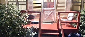 Cozy 1 bedroom apartment  can sleep 4  queen size bed couch in living room 