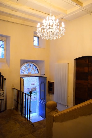 Interior entrance