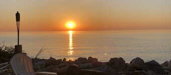 Escape the city and enjoy beautiful, Lake Huron sunsets!