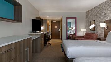 Escrivaninha, Wi-Fi de cortesia, roupa de cama