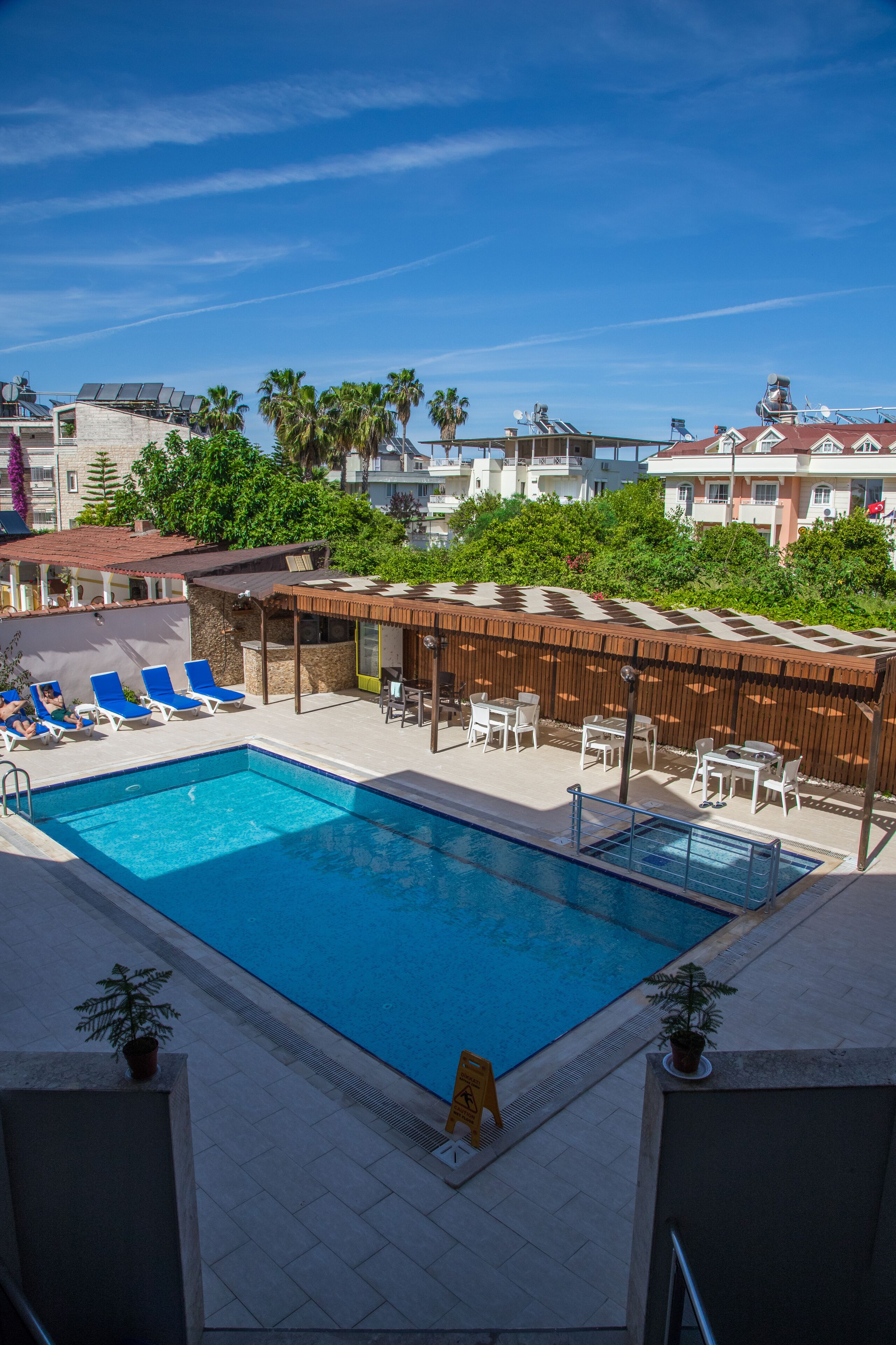 Seasonal outdoor pool