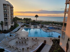 Indoor pool, outdoor pool