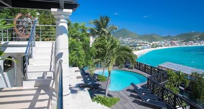 Ocean Views from Every Room, Steps from Philipsburg. Paradise can be yours!