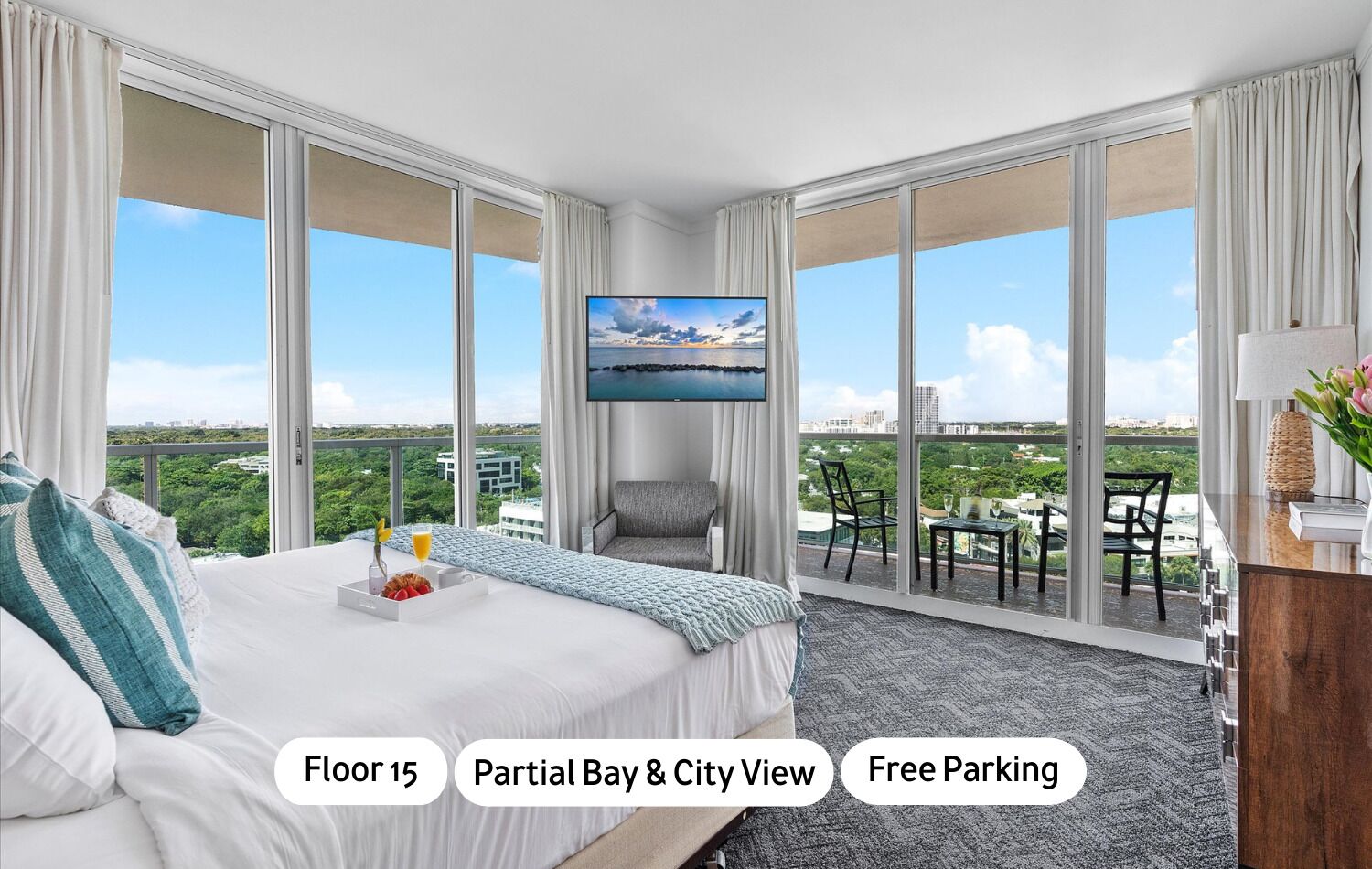 Deluxe Apartment1517.02 | Premium bedding, in-room safe, desk, laptop workspace